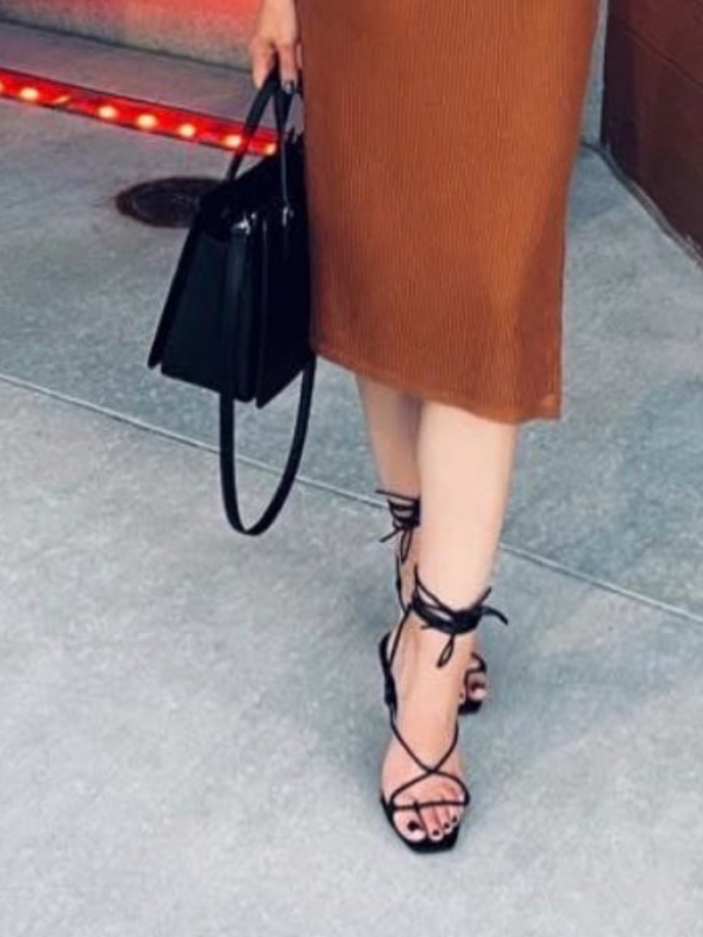 Lace up Strappy heels